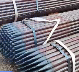 宝山超前小导管预埋钢管出尖打孔焊倒刺无缝焊管厂